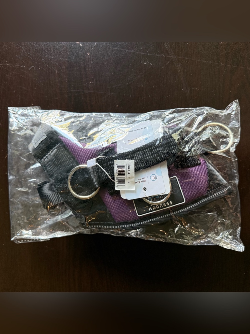 Joyride Small Purple Majesty No Pull Harness with Easy Grip Handle - Picture 2 of 5